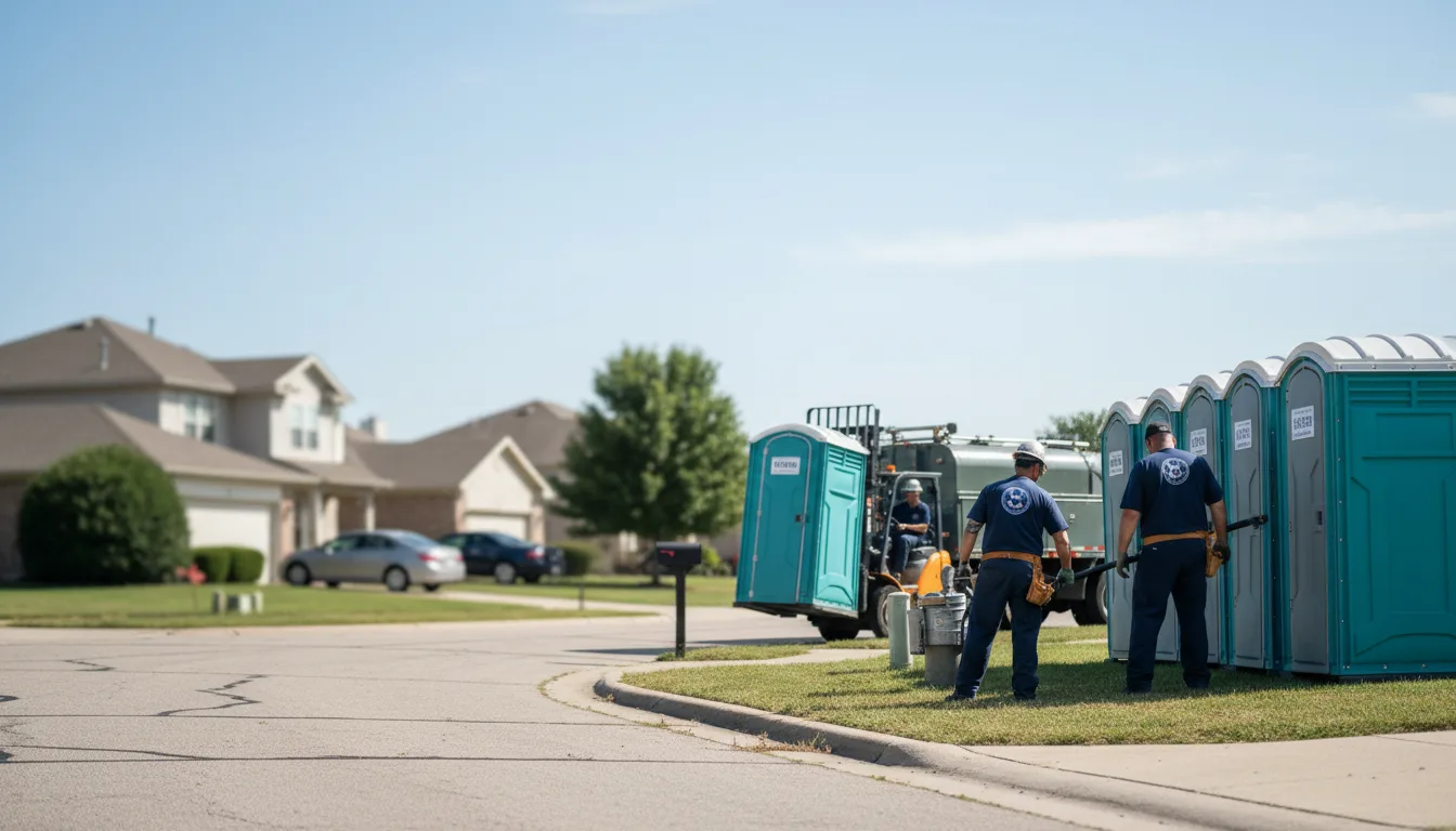 Porta Potty Rental in Foster City, MI near me